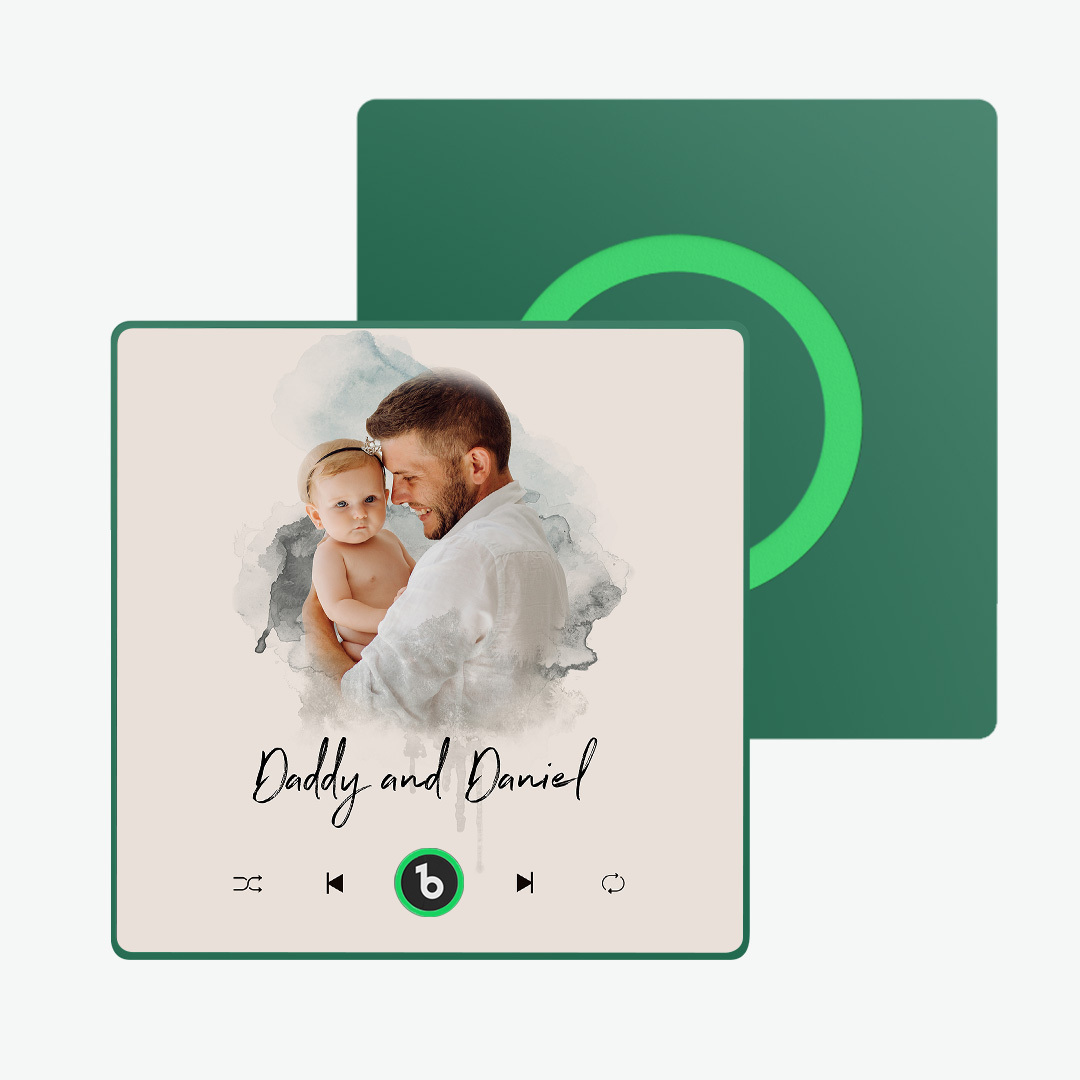 客製化音樂冰箱貼 全新4.0升級版 音樂牆貼 無需手機即可播放音樂 多種款式 - PhotoMoonLampTW