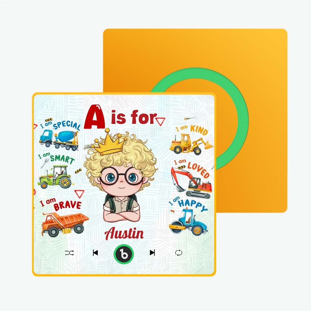 彩色專輯冰箱貼音樂牆貼照片貼紙客製化肖像冰箱貼生日禮物 - PhotoMoonLampTW