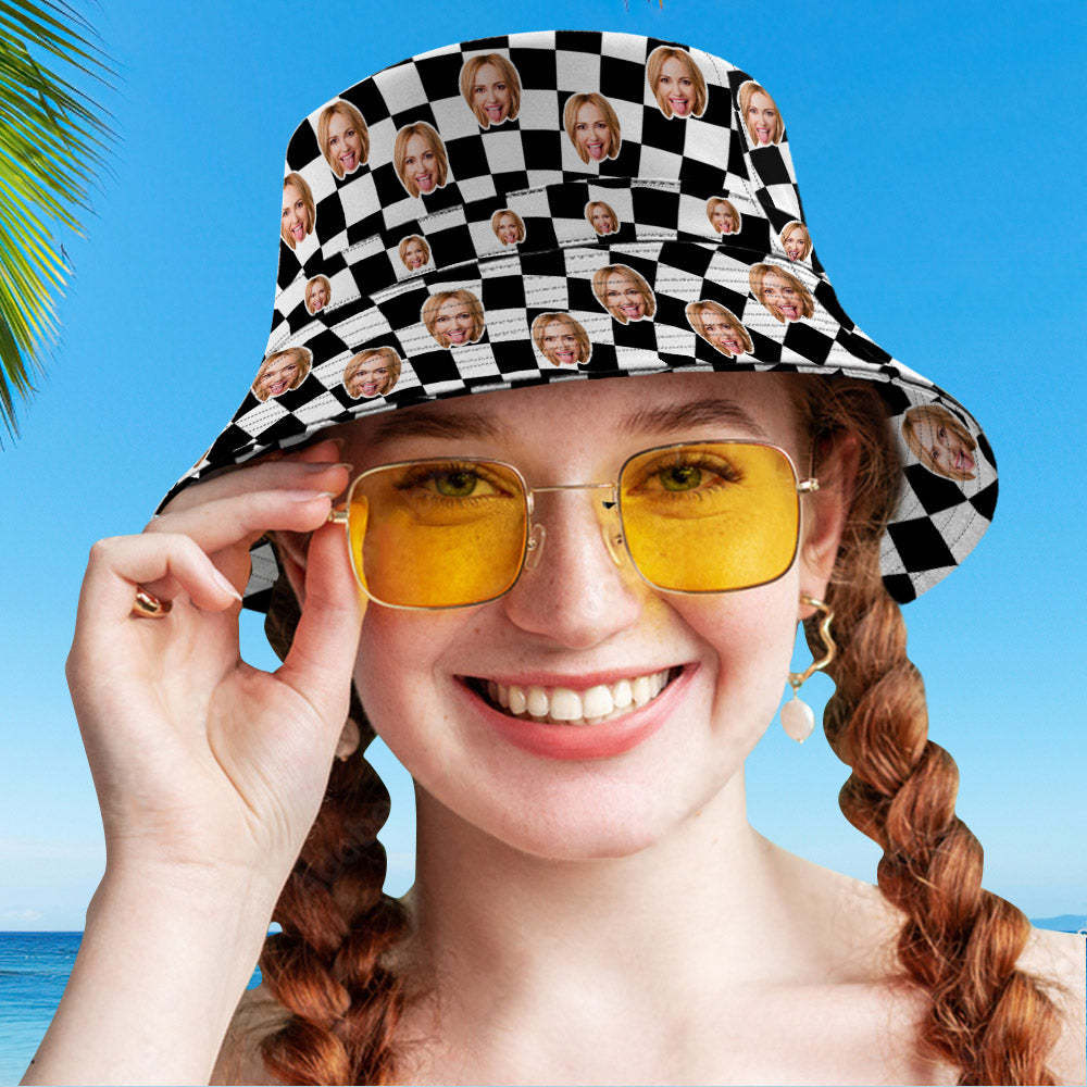 定制漁夫帽雙面戴時尚戶外遮陽帽 - PhotoMoonLampTW