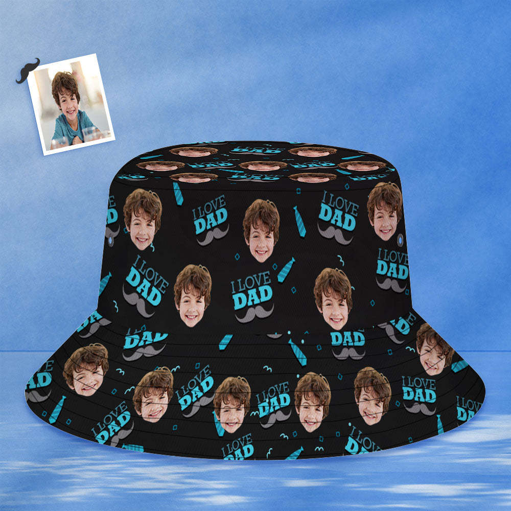 Custom Bucket Hat Unisex Face Bucket Hat Personalized Wide Brim Outdoor Summer Cap Hiking Beach Sports Hats