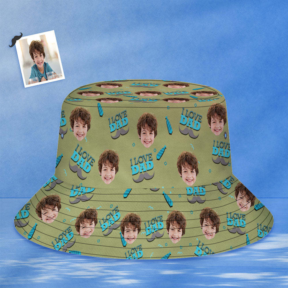 Custom Bucket Hat Unisex Face Bucket Hat Personalized Wide Brim Outdoor Summer Cap Hiking Beach Sports Hats
