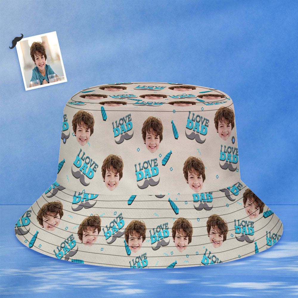 Custom Bucket Hat Unisex Face Bucket Hat Personalized Wide Brim Outdoor Summer Cap Hiking Beach Sports Hats