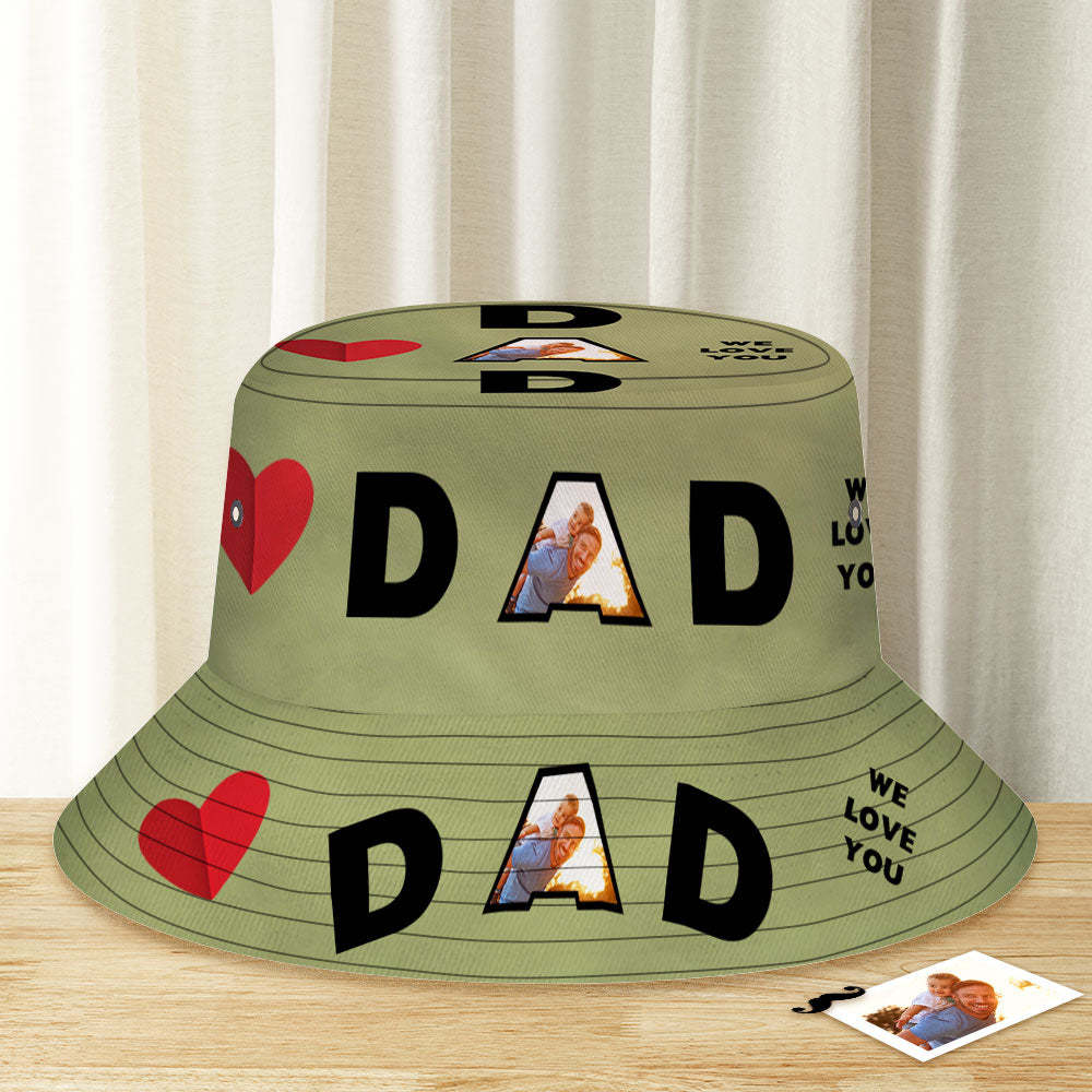 Custom Bucket Hat Unisex Face Bucket Hat Personalized Wide Brim Outdoor Summer Cap Hiking Beach Sports Hats