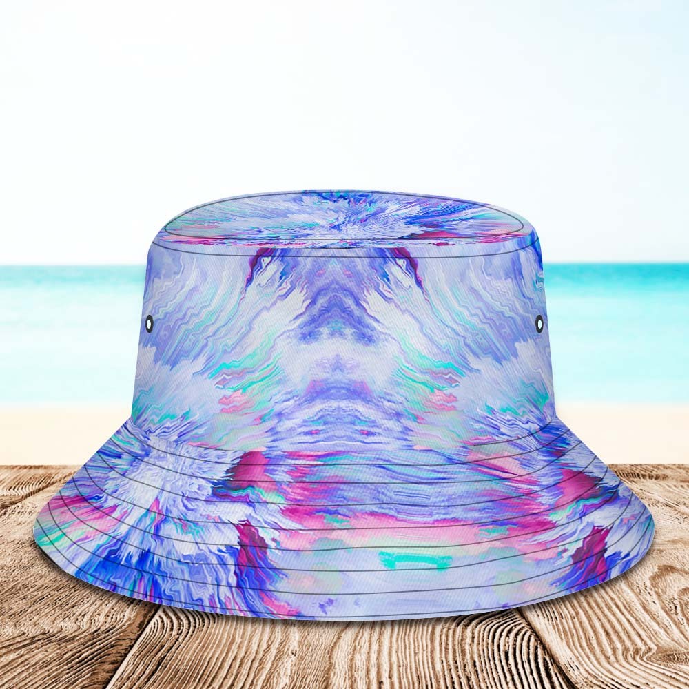Custom Bucket Hat Unisex Face Bucket Hat Personalized Wide Brim Outdoor Summer Cap Hiking Beach Sports Hats