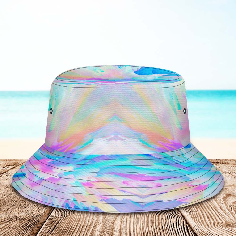 Custom Bucket Hat Unisex Face Bucket Hat Personalized Wide Brim Outdoor Summer Cap Hiking Beach Sports Hats