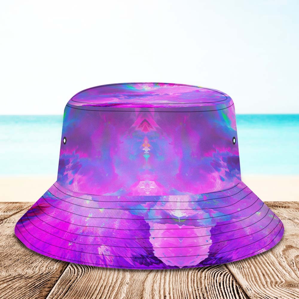 Custom Bucket Hat Unisex Face Bucket Hat Personalized Wide Brim Outdoor Summer Cap Hiking Beach Sports Hats