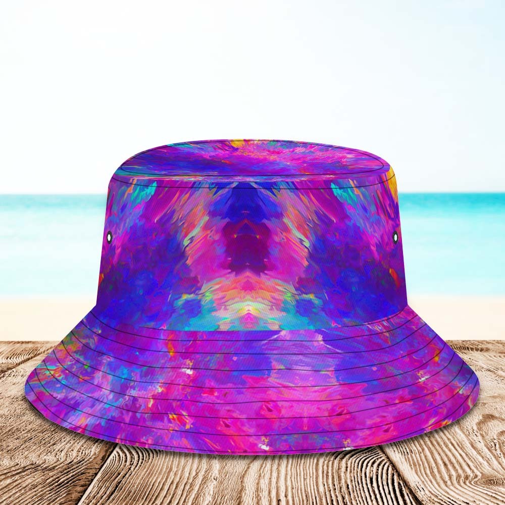 Custom Bucket Hat Unisex Face Bucket Hat Personalized Wide Brim Outdoor Summer Cap Hiking Beach Sports Hats