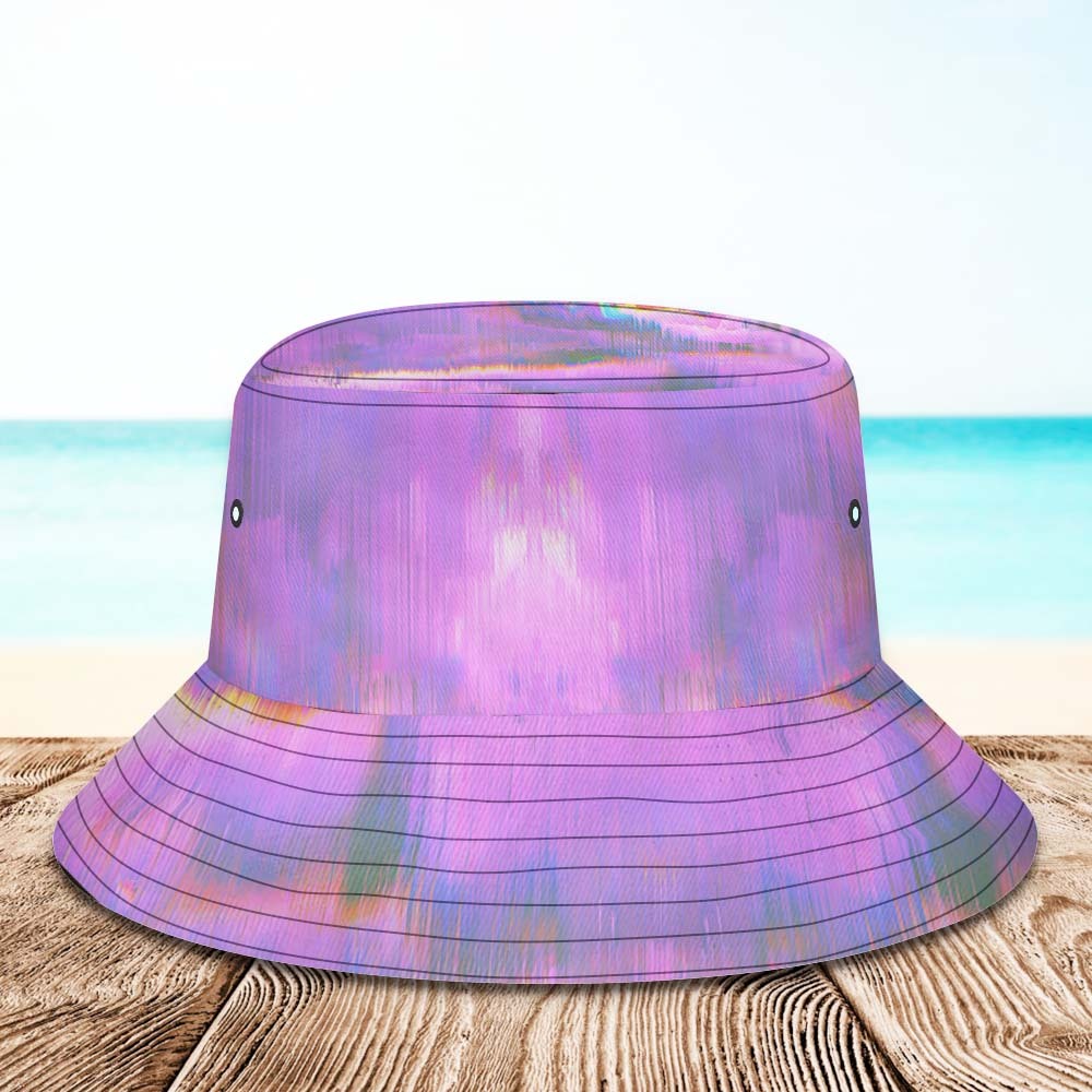 Custom Bucket Hat Unisex Face Bucket Hat Personalized Wide Brim Outdoor Summer Cap Hiking Beach Sports Hats