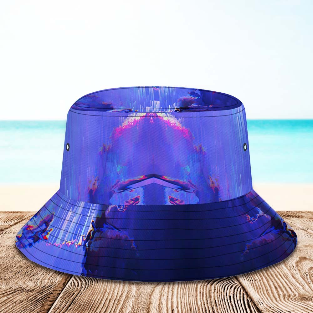 Custom Bucket Hat Unisex Face Bucket Hat Personalized Wide Brim Outdoor Summer Cap Hiking Beach Sports Hats