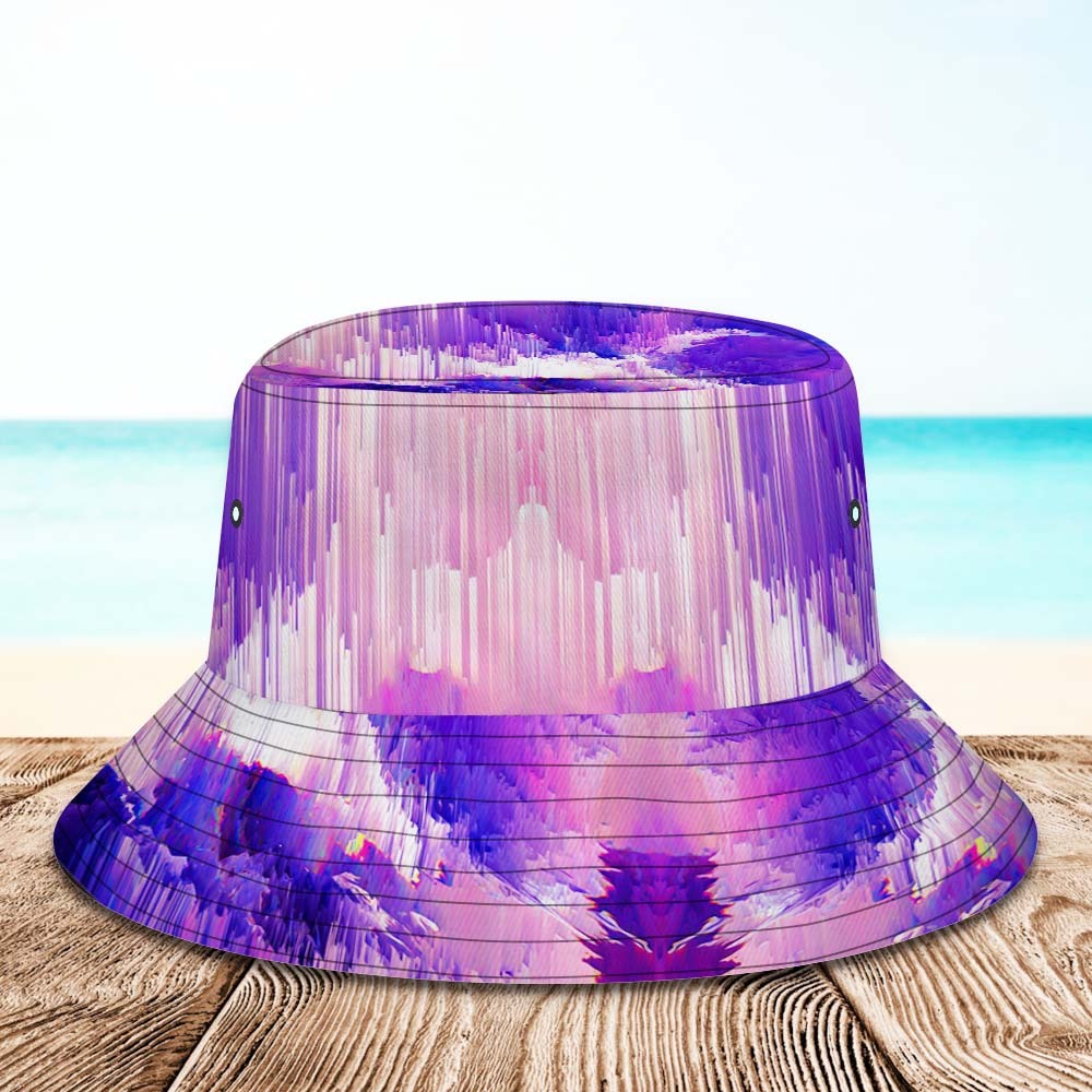 Custom Bucket Hat Unisex Face Bucket Hat Personalized Wide Brim Outdoor Summer Cap Hiking Beach Sports Hats