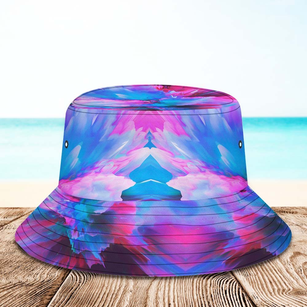 Custom Bucket Hat Unisex Face Bucket Hat Personalized Wide Brim Outdoor Summer Cap Hiking Beach Sports Hats