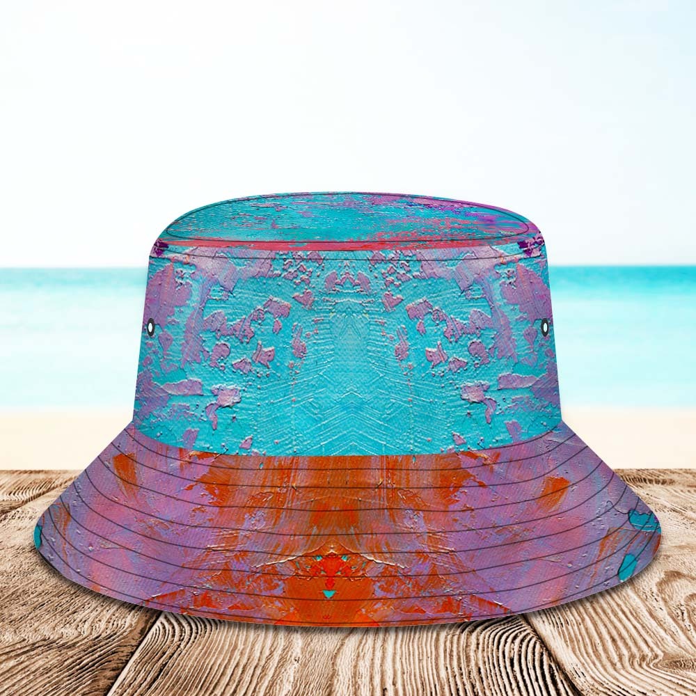 Custom Bucket Hat Unisex Face Bucket Hat Personalized Wide Brim Outdoor Summer Cap Hiking Beach Sports Hats