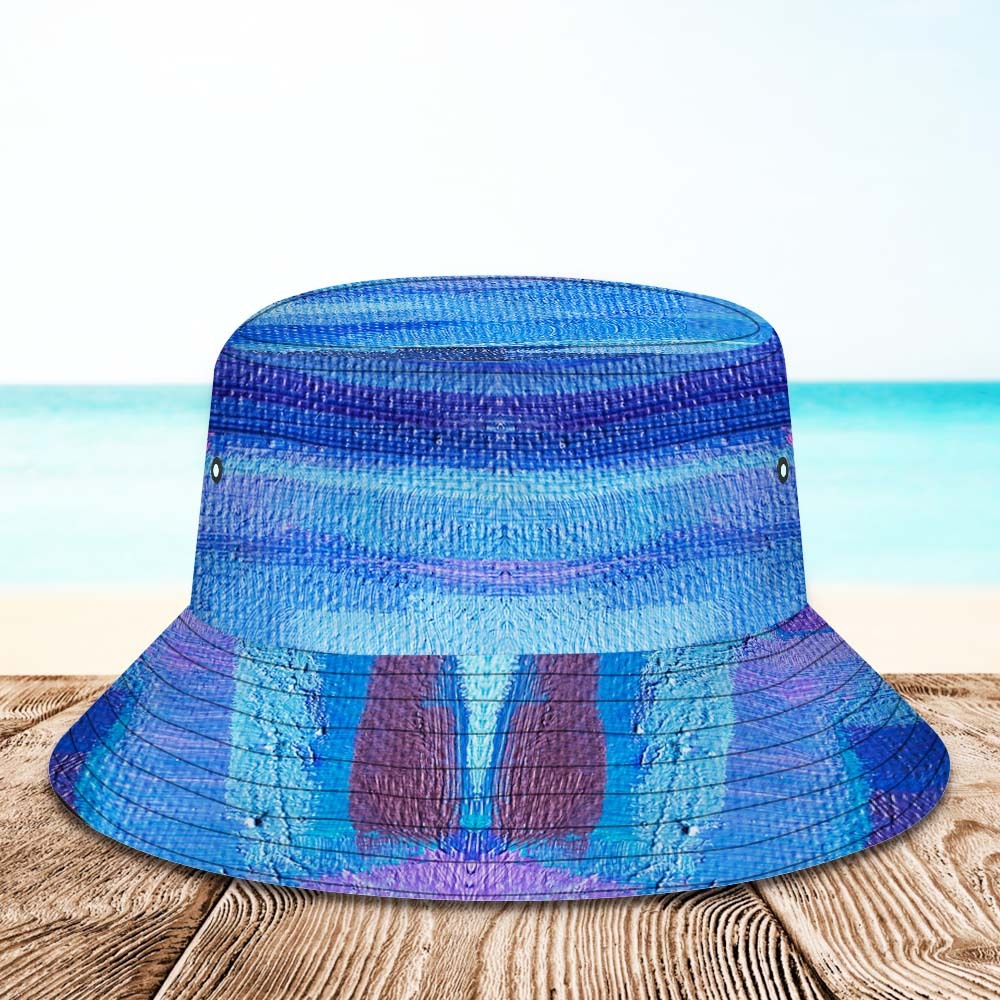 Custom Bucket Hat Unisex Face Bucket Hat Personalized Wide Brim Outdoor Summer Cap Hiking Beach Sports Hats