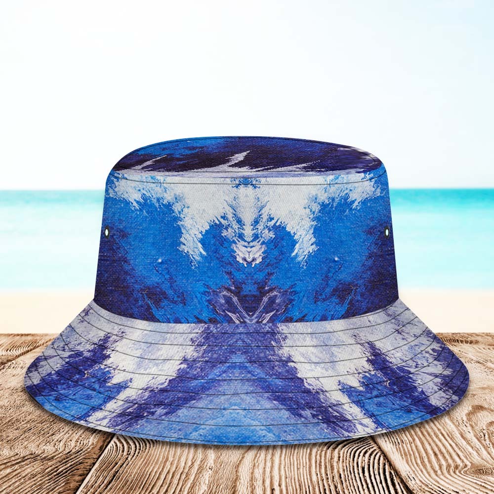 Custom Bucket Hat Unisex Face Bucket Hat Personalized Wide Brim Outdoor Summer Cap Hiking Beach Sports Hats