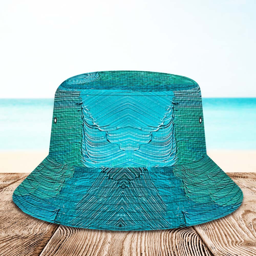 Custom Bucket Hat Unisex Face Bucket Hat Personalized Wide Brim Outdoor Summer Cap Hiking Beach Sports Hats