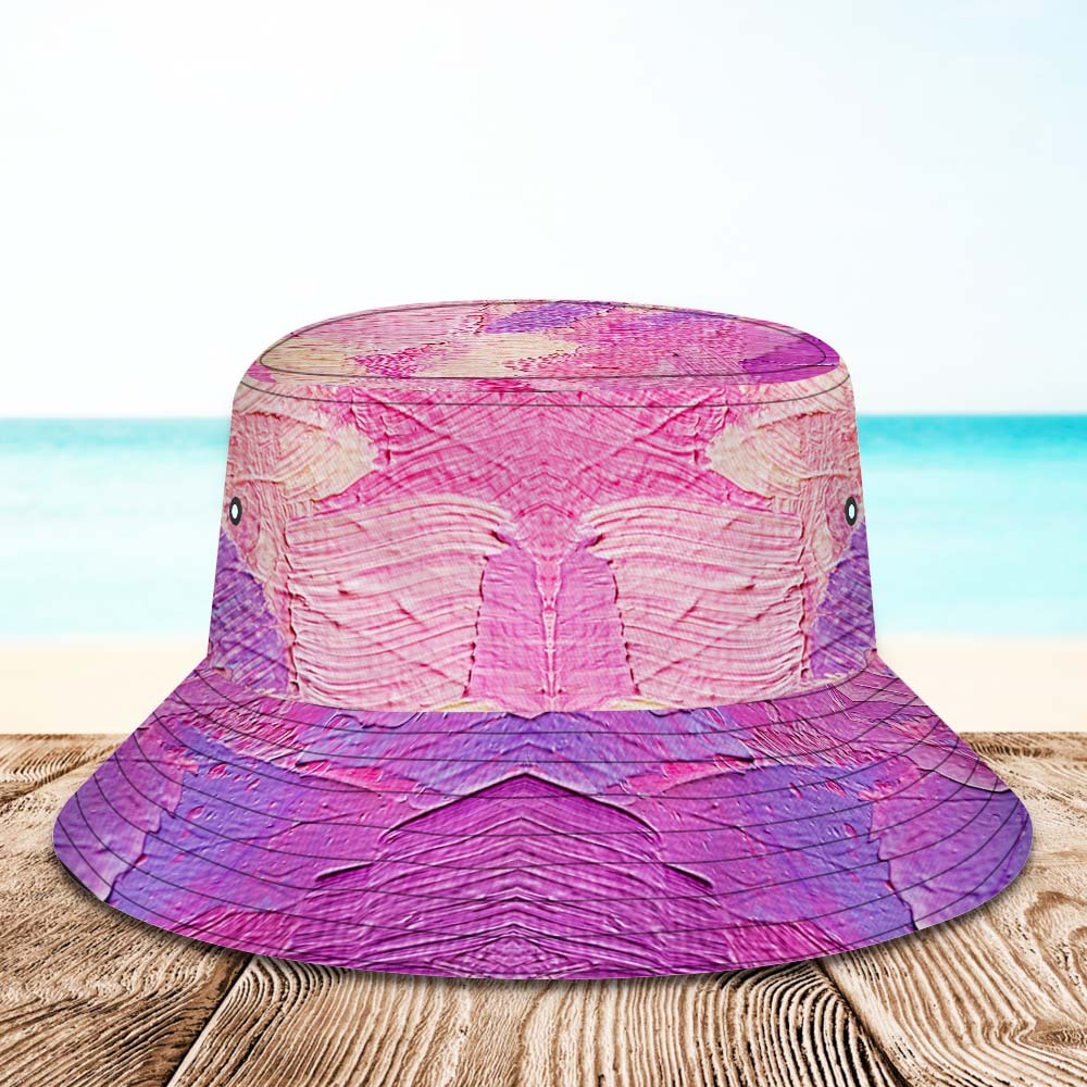 Custom Bucket Hat Unisex Face Bucket Hat Personalized Wide Brim Outdoor Summer Cap Hiking Beach Sports Hats