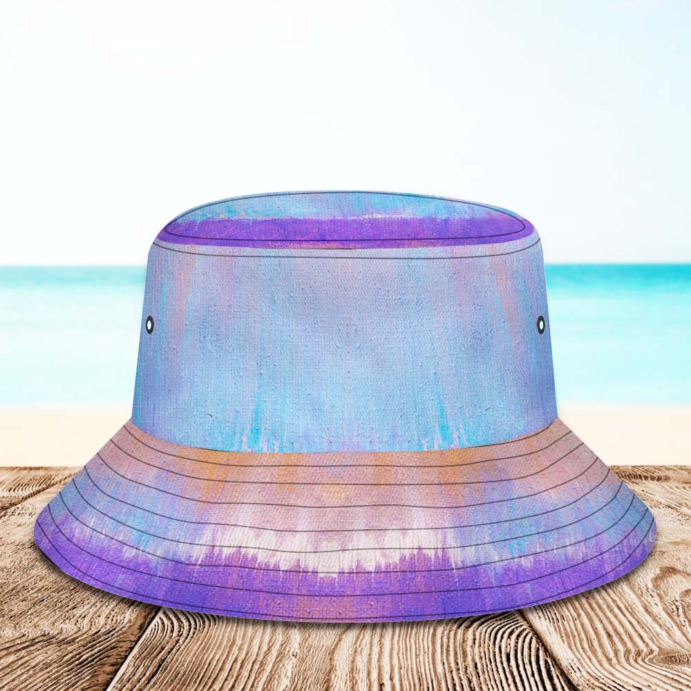 Custom Bucket Hat Unisex Face Bucket Hat Personalized Wide Brim Outdoor Summer Cap Hiking Beach Sports Hats