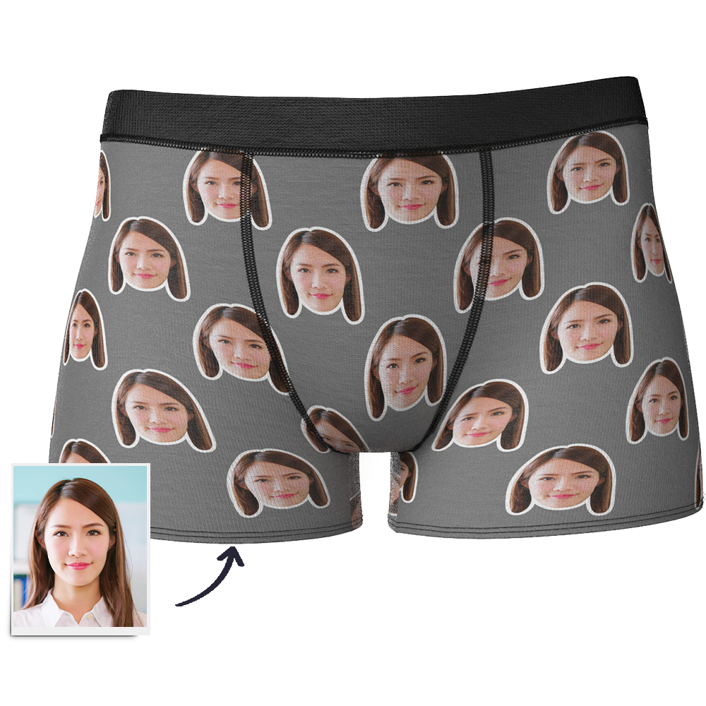 客製化照片男士多色內褲七夕禮物