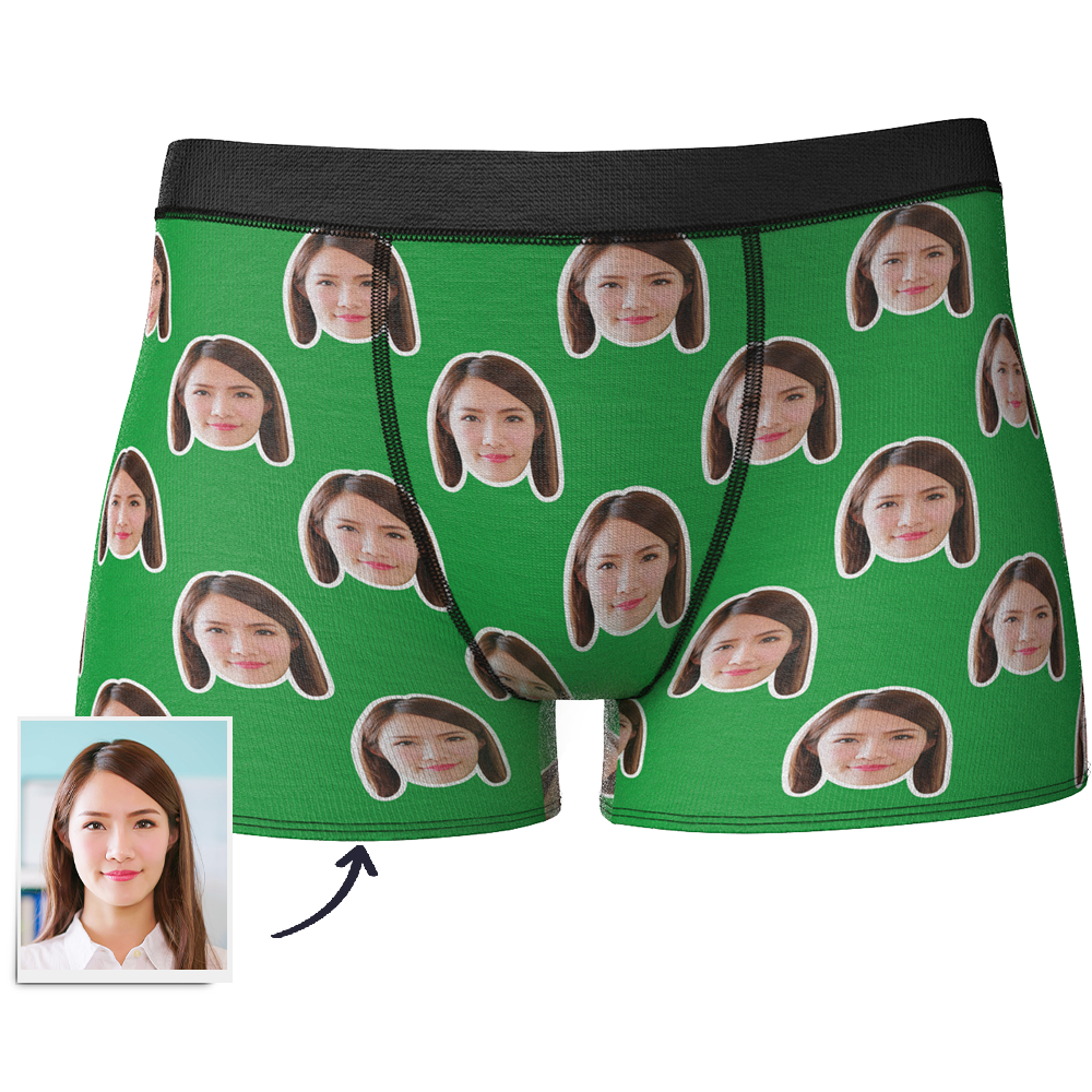 客製化照片男士多色內褲七夕禮物