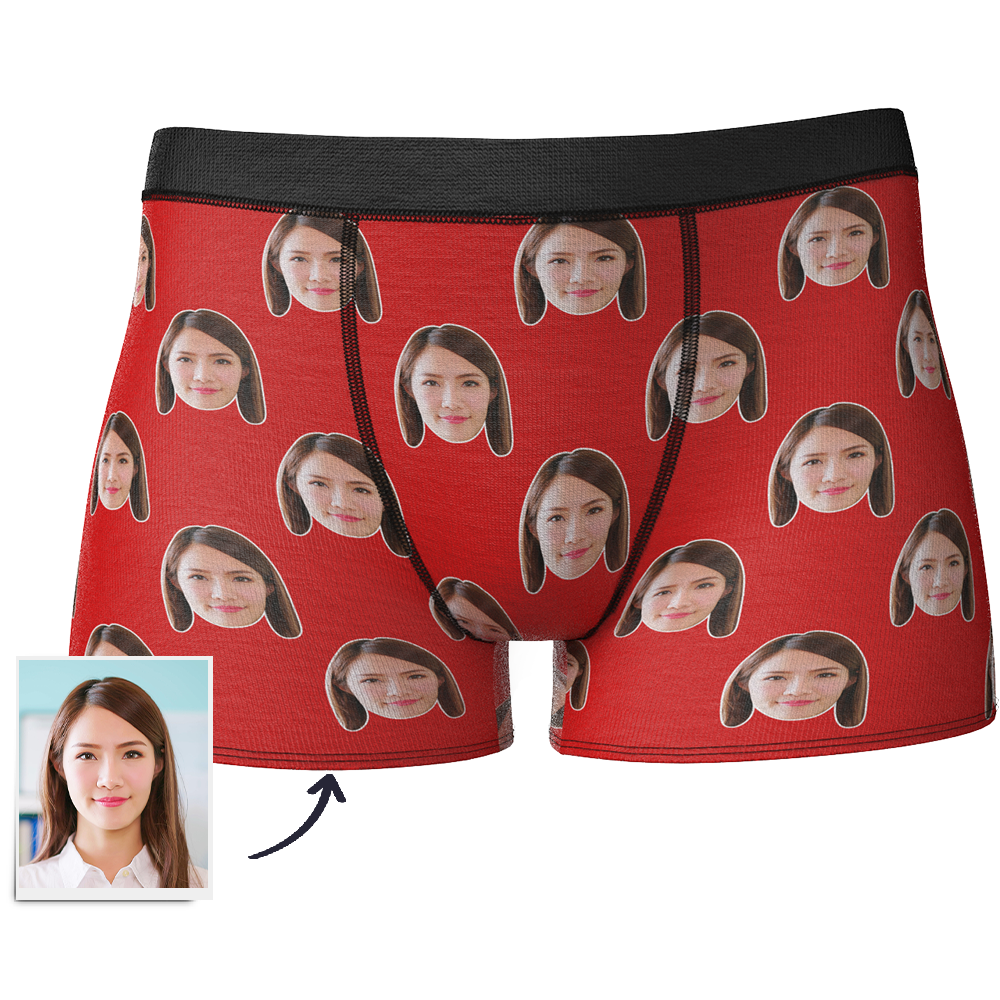 客製化照片男士多色內褲七夕禮物