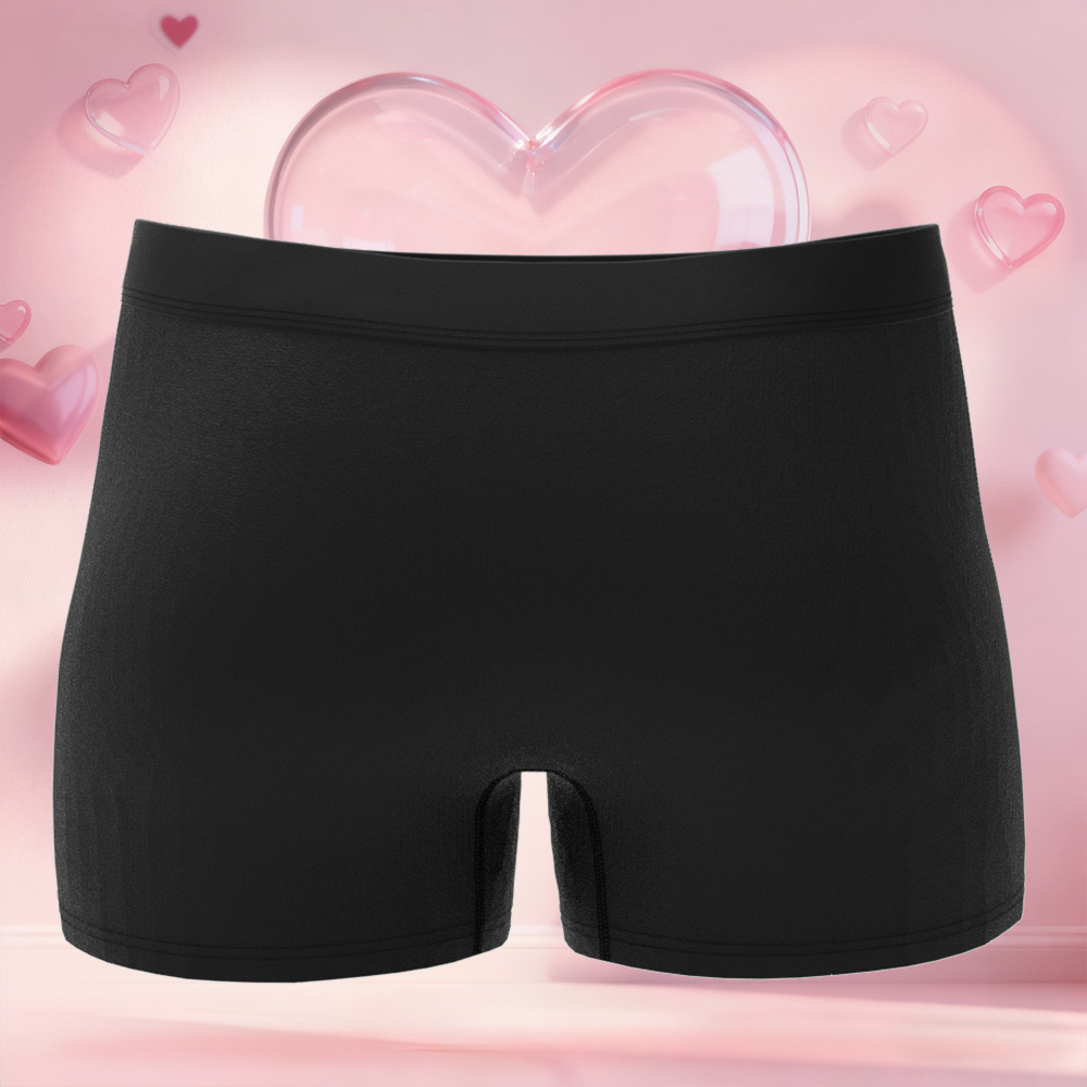 情人節禮物 訂製臉部圖案男士平角內褲 吐舌頭 愛心內褲 獨特禮物送給他 - PhotoMoonLampTW