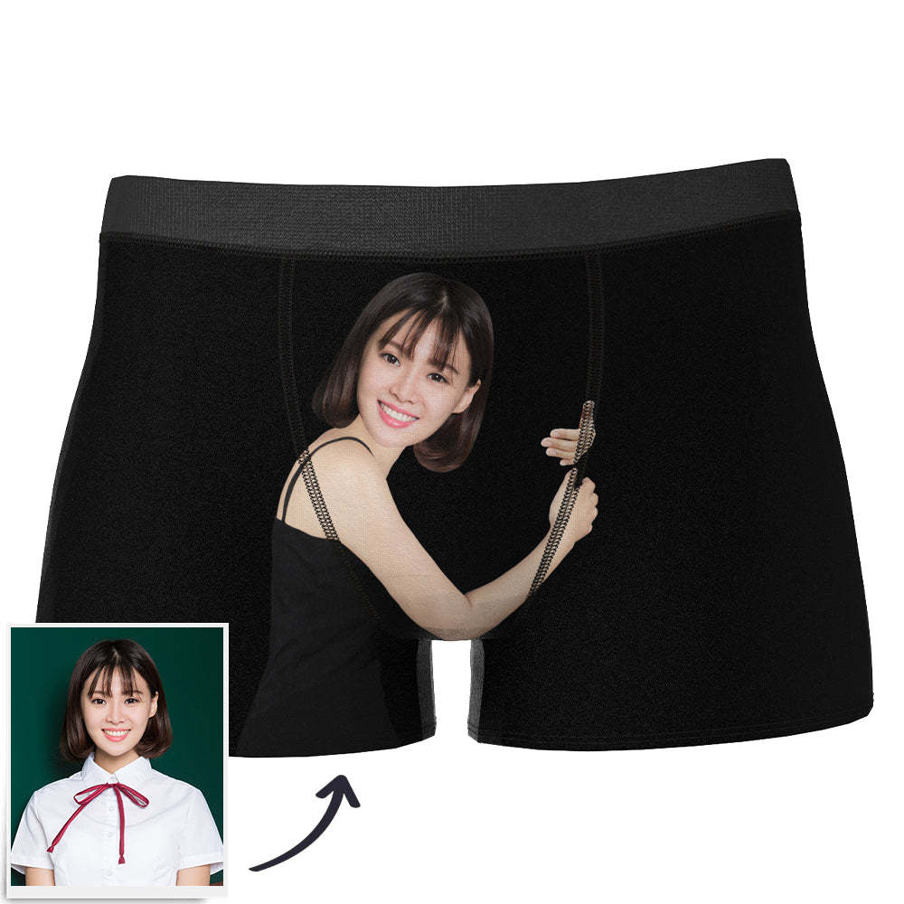 3D預覽 男士客製化臉部貼身流行内褲情人節禮物