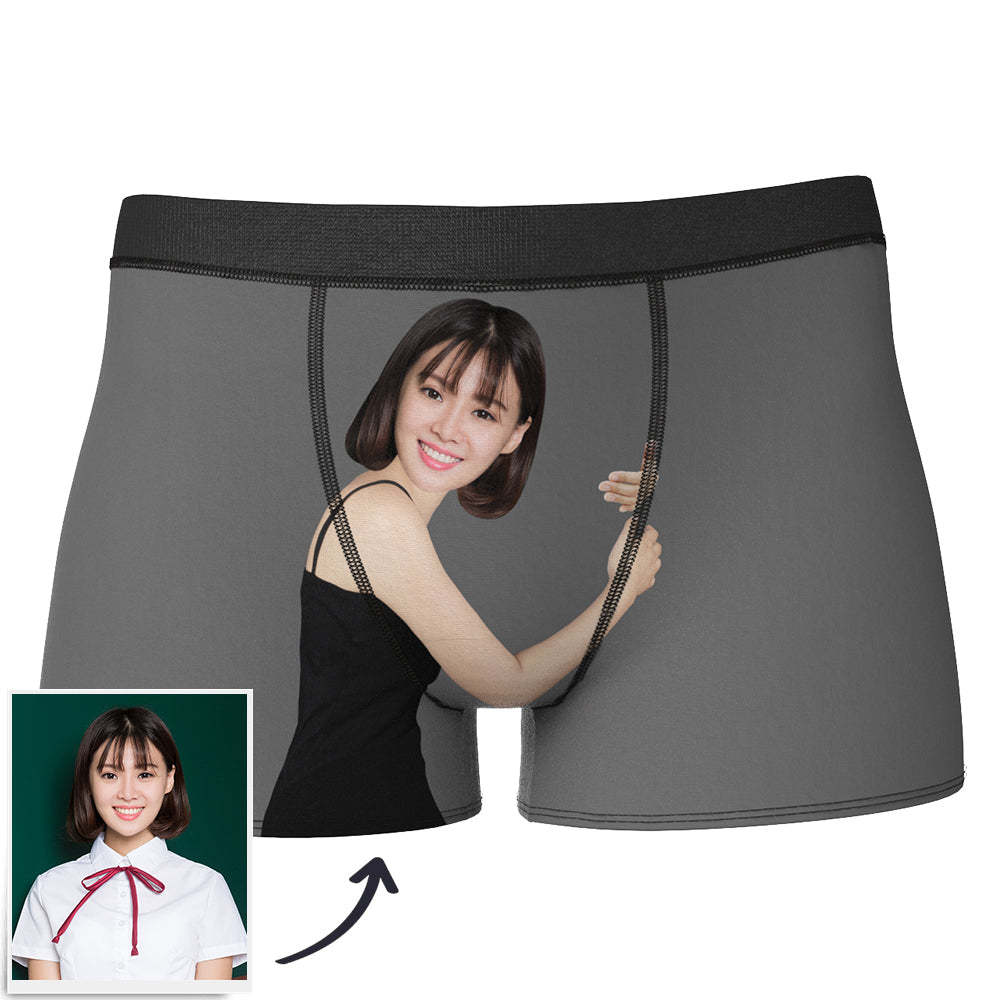 3D預覽 男士客製化臉部貼身流行内褲情人節禮物