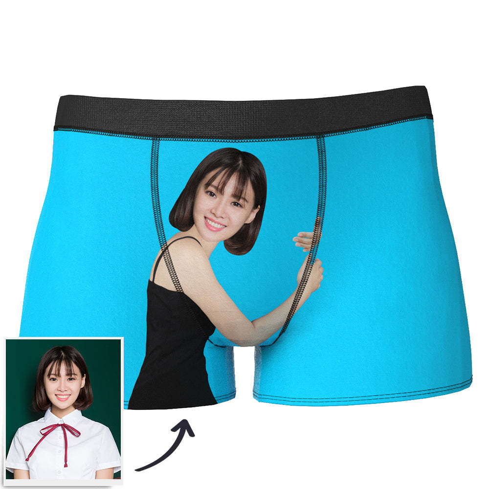 3D預覽 男士客製化臉部貼身流行内褲情人節禮物