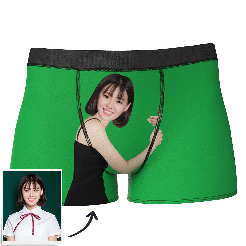 3D預覽 男士客製化臉部貼身流行内褲情人節禮物