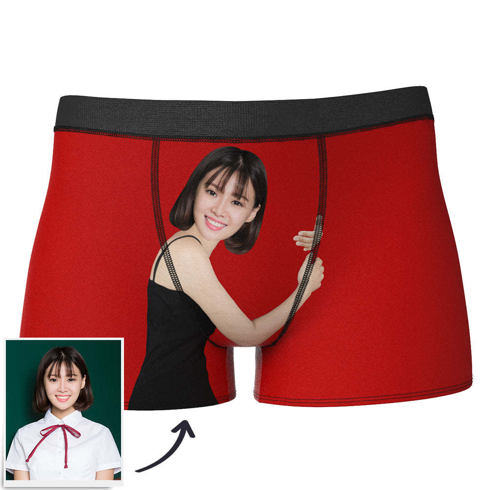 3D預覽 男士客製化臉部貼身流行内褲情人節禮物