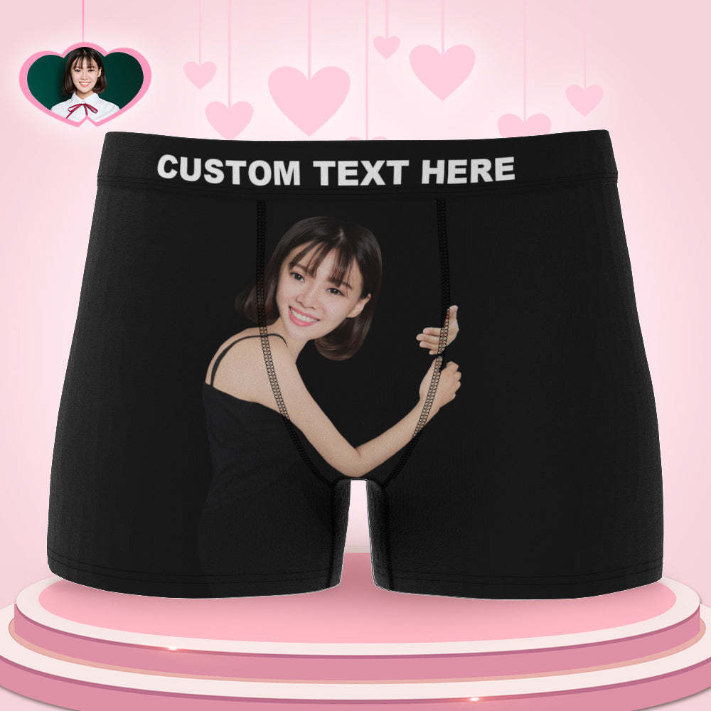 3D預覽 男士客製化臉部貼身流行内褲情人節禮物