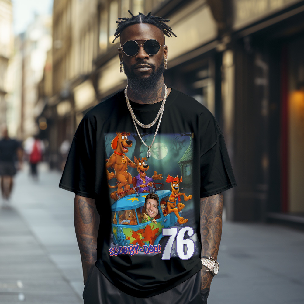 客製化復古照片 T 卹個人化復古時尚 T 卹作為禮物 - PhotoMoonLampTW