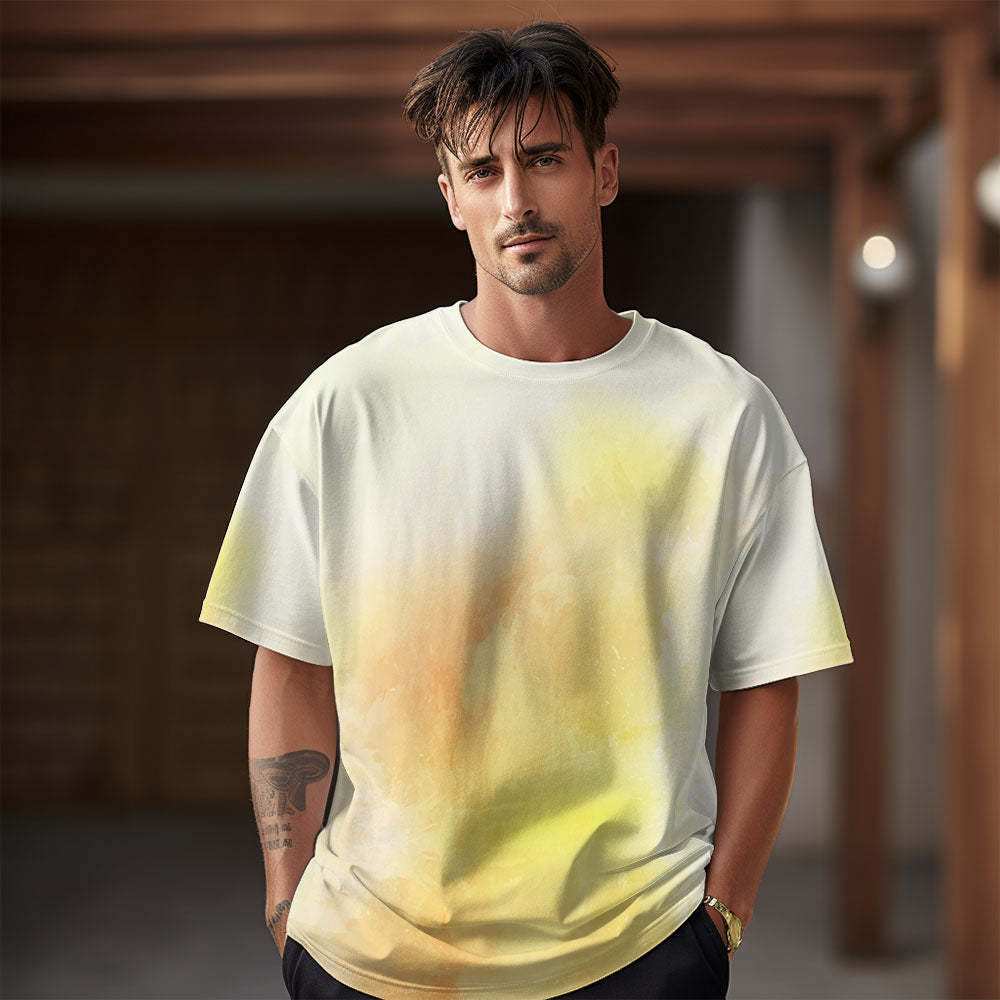 Tie Dye T-Shirts for Men Short Sleeve Mens Tie-Dye Shirts Unique Look