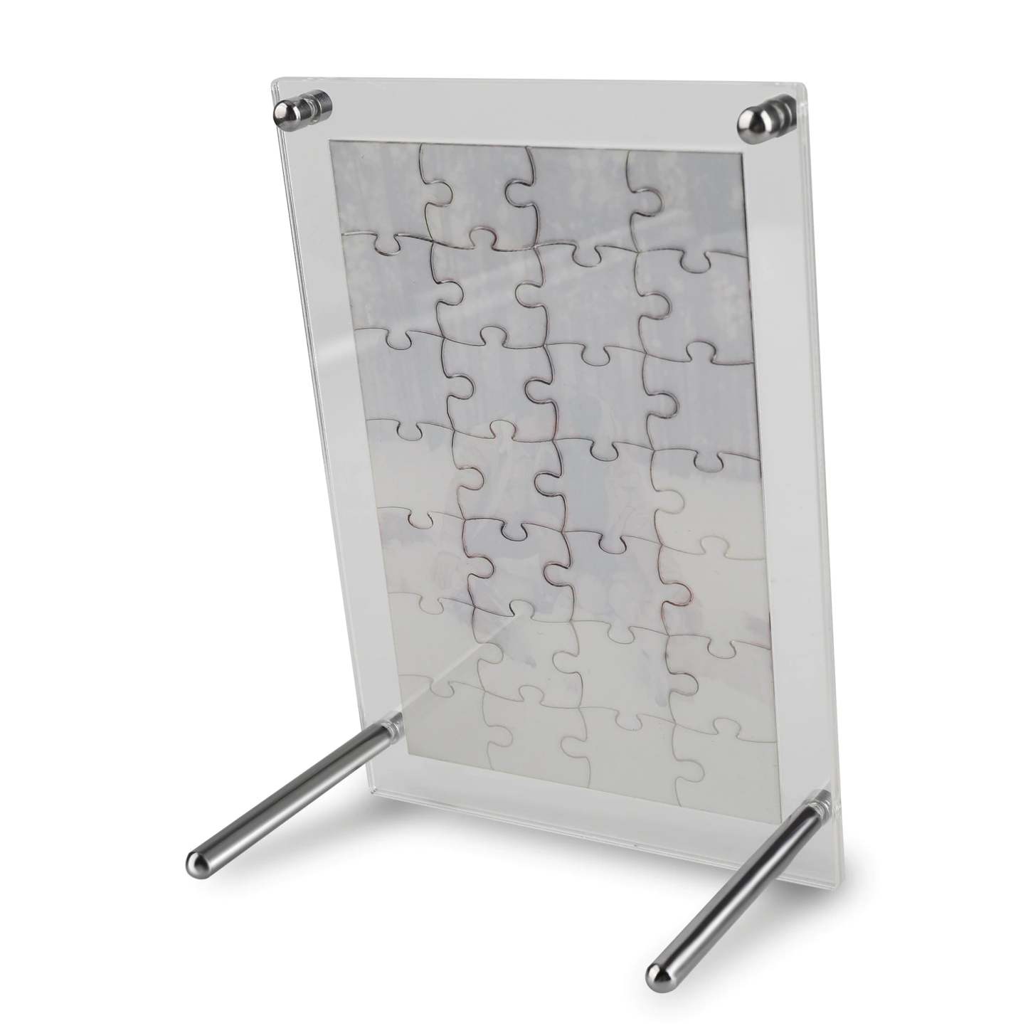 給爸爸的禮物定制照片亞克力拼圖個性化圖片 - PhotoMoonLampTW