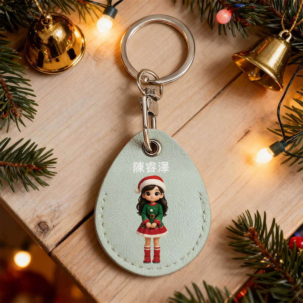 全身可自訂 3d 效果活動人物藝術禮物 個性化 2d 列印門禁卡夾禮物