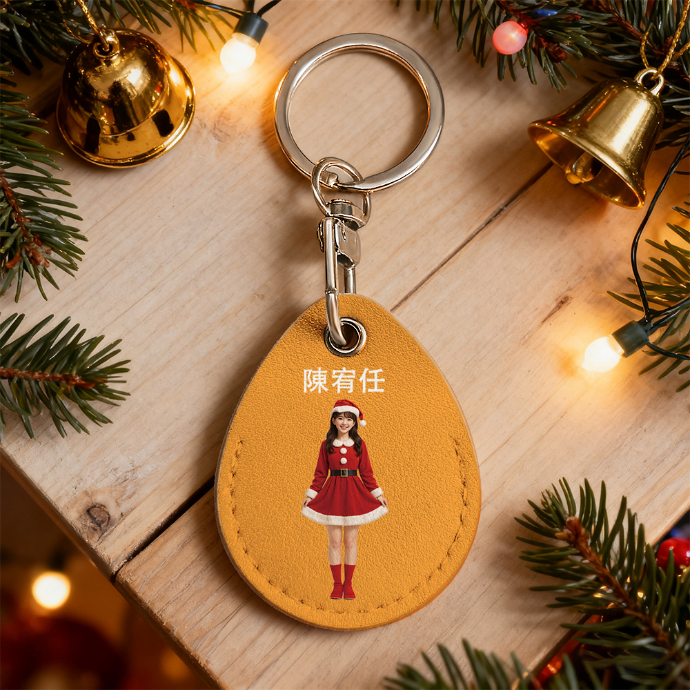 全身可自訂 3d 效果活動人物藝術禮物 個性化 2d 列印門禁卡夾禮物