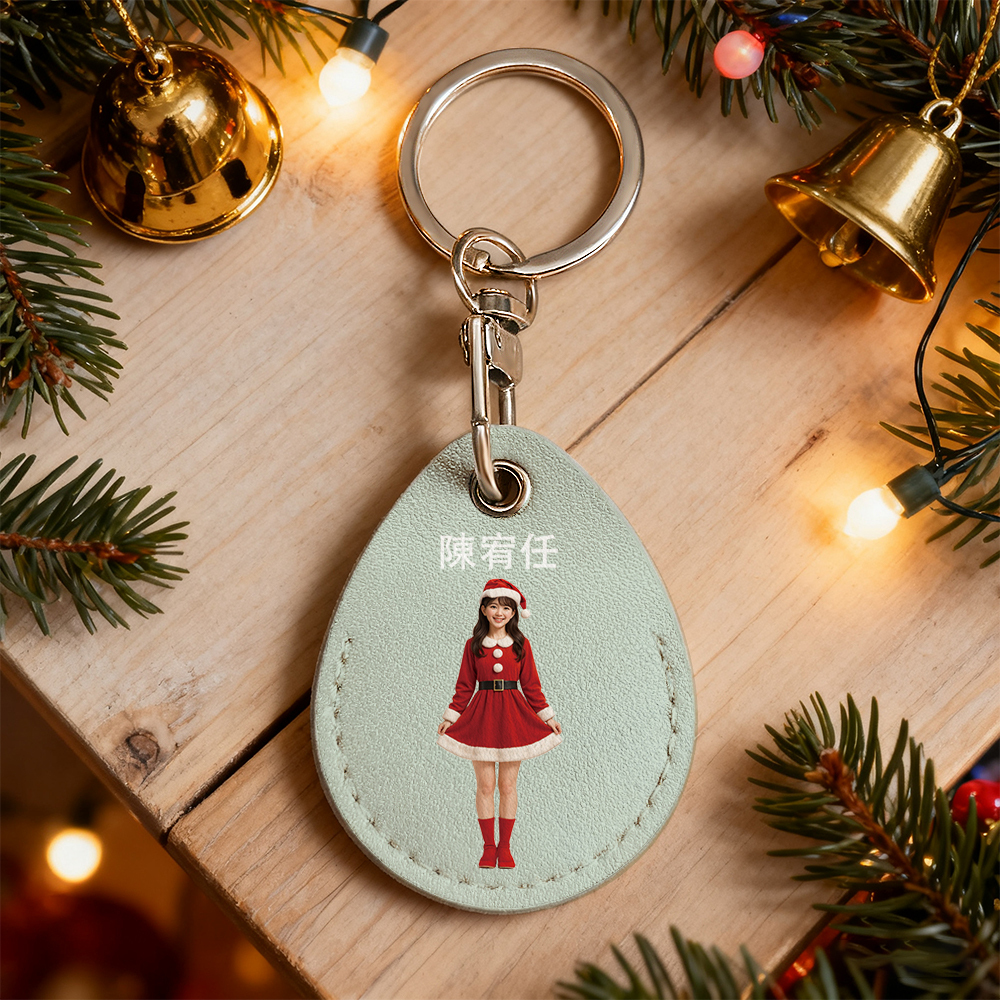 全身可自訂 3d 效果活動人物藝術禮物 個性化 2d 列印門禁卡夾禮物