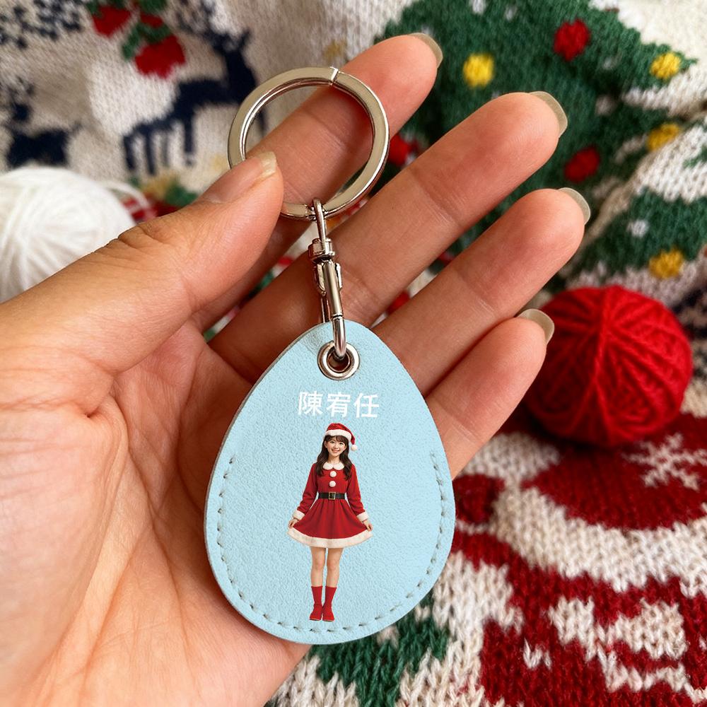 全身可自訂 3d 效果活動人物藝術禮物 個性化 2d 列印門禁卡夾禮物