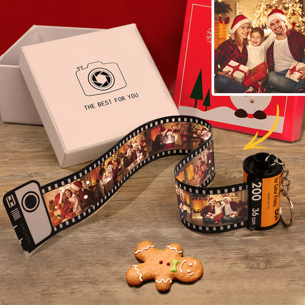 定制彩色相機膠卷鑰匙扣浪漫個性化禮物 - Name Necklace TW