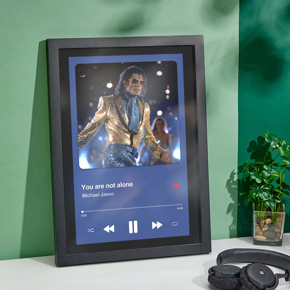 NFC Patch Custom Photo Song Frame Personalized Music Information Frame Gifts For Him - PhotoMoonLampTW