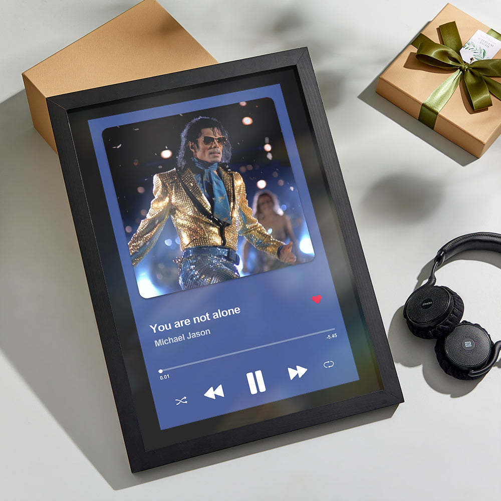 NFC Patch Custom Photo Song Frame Personalized Music Information Frame Gifts For Him - PhotoMoonLampTW