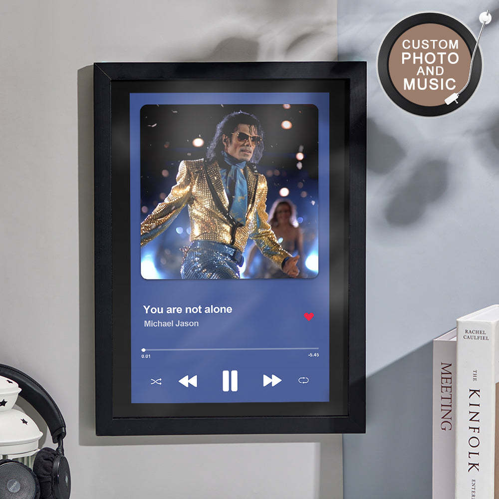 NFC Patch Custom Photo Song Frame Personalized Music Information Frame Gifts For Him - PhotoMoonLampTW