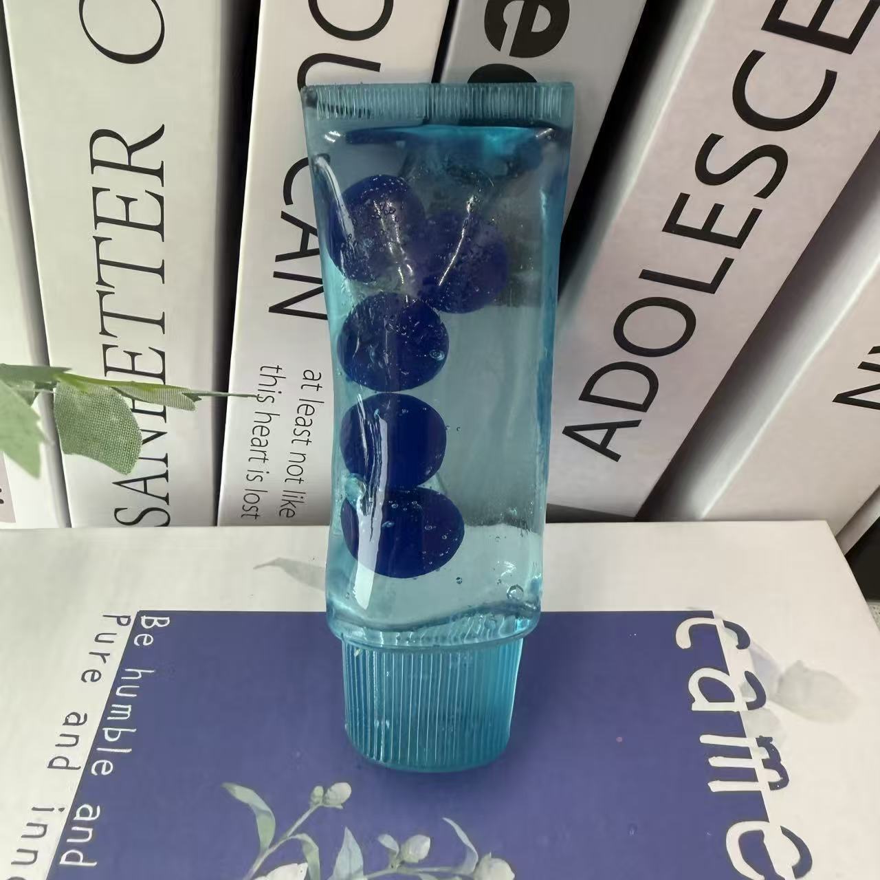 水果造型慢回彈牙膏管軟膠玩具,趣味TPR材質,慢回彈減壓捏捏樂,便攜式感官桌面玩具禮品 - PhotoMoonLampTW