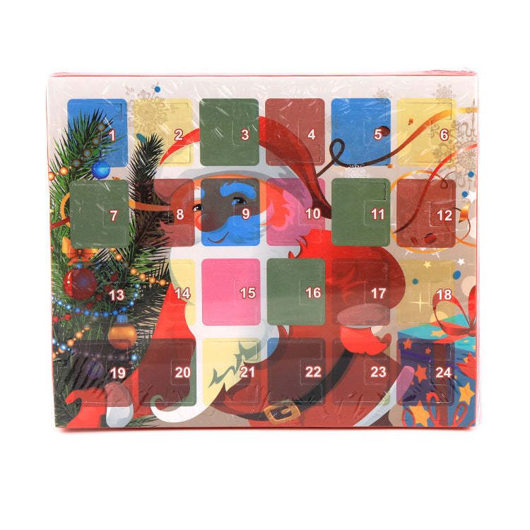 Christmas Charm Surprise Blind Box Charm Bracelet 24 Calendar Countdown Gift Box Bracelet DIY Charms - soufeelus