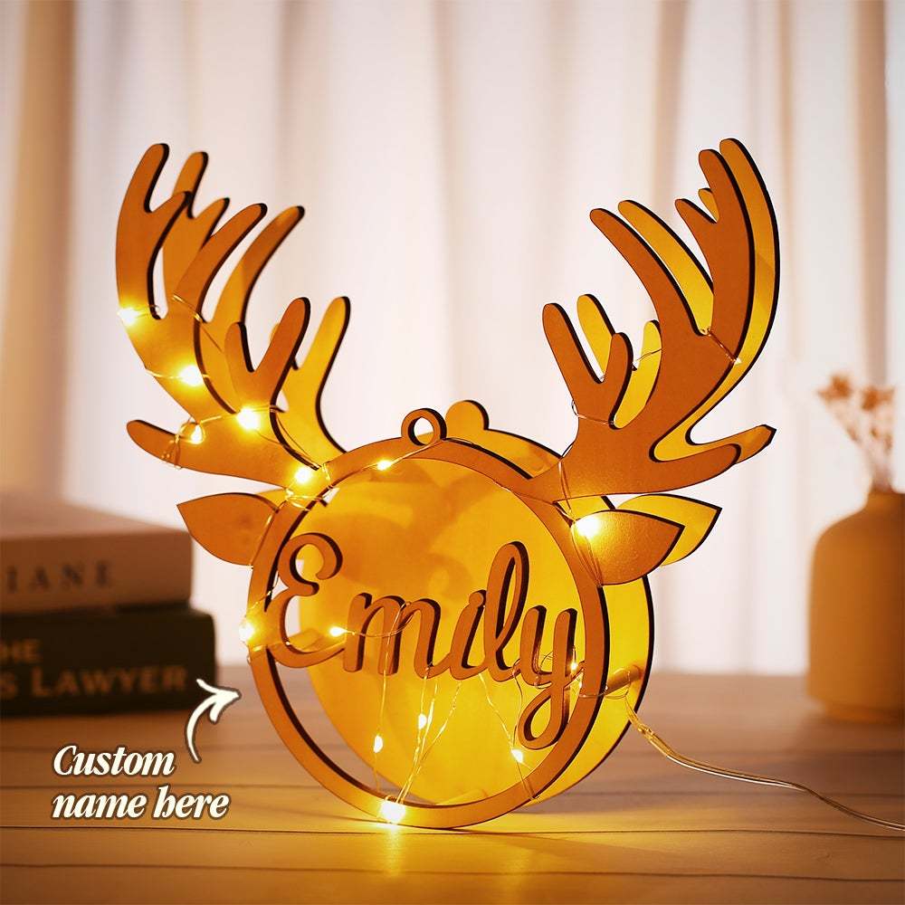 Custom Photo Pendant Square Photo Passbook Wooden Box Gift to Her