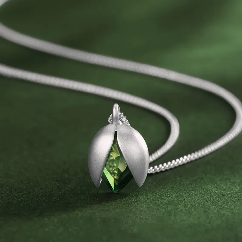 開心果項鍊簡約輕奢小眾設計項鍊氣質鎖骨鏈