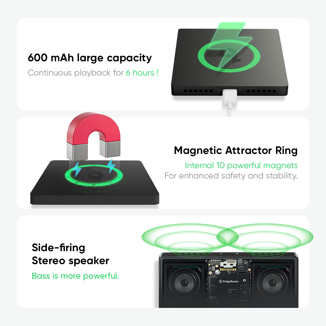 客製化音樂冰箱貼照片彩色相簿冰箱貼音樂牆貼照片貼紙 - PhotoMoonLampTW