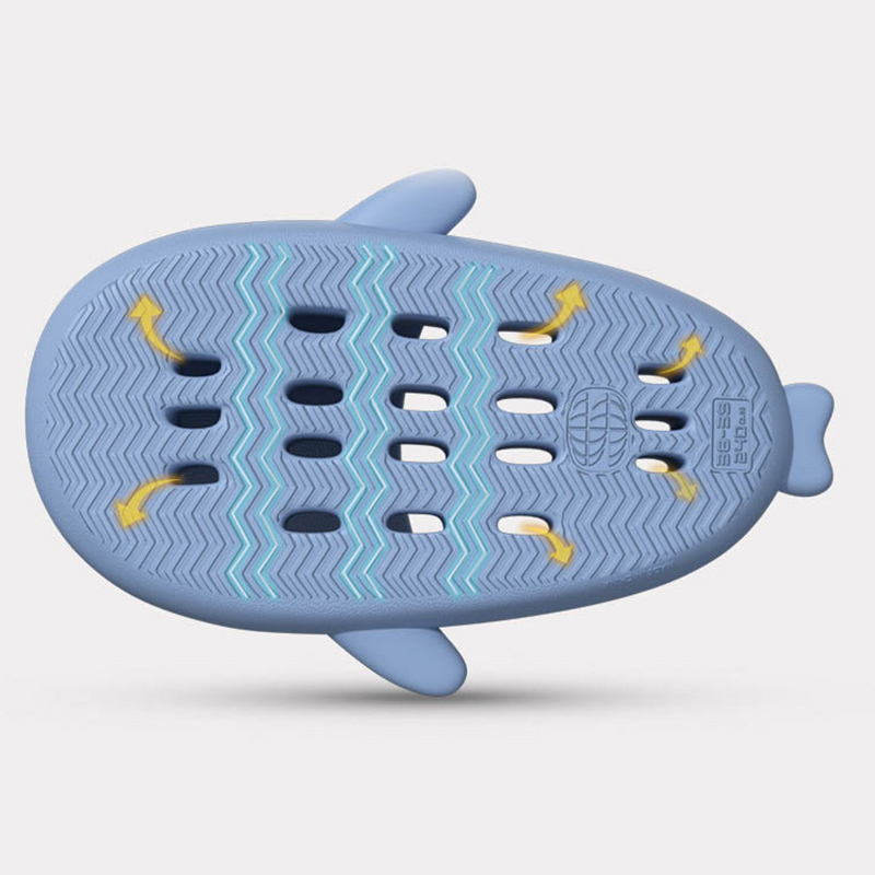Cartoon Shark Hollow Out Casual Slippers - image 13