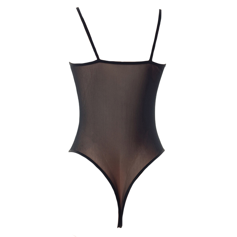 See Through Hollow Out Mesh Sexy Bodysuit - image 6