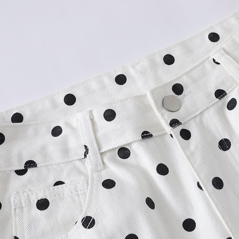 High Quality Durable Press Polka Dot Bow Zip Up Hoodie Dog Embroidery Pants Two Pieces Set - image 13